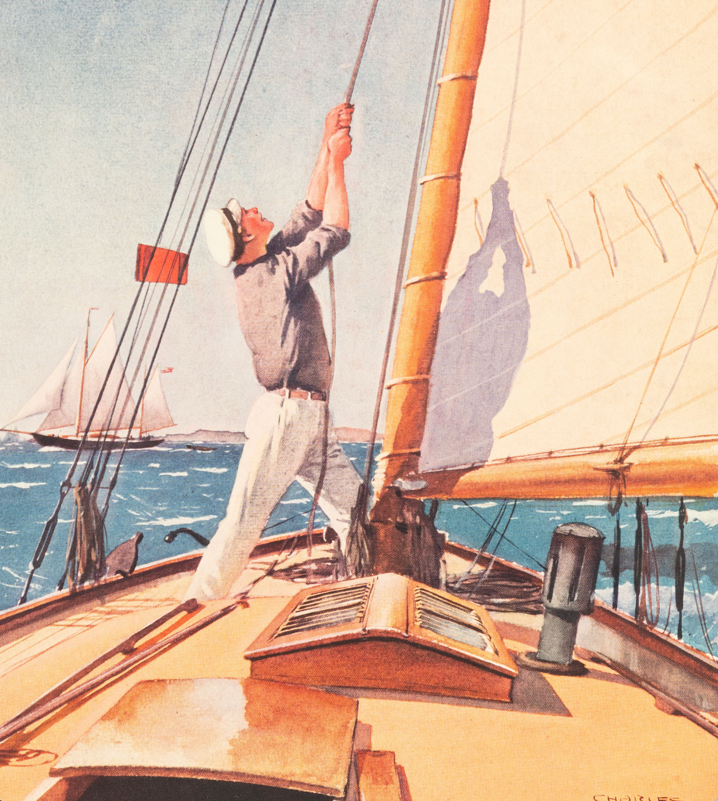 "Hoisting the Sails"