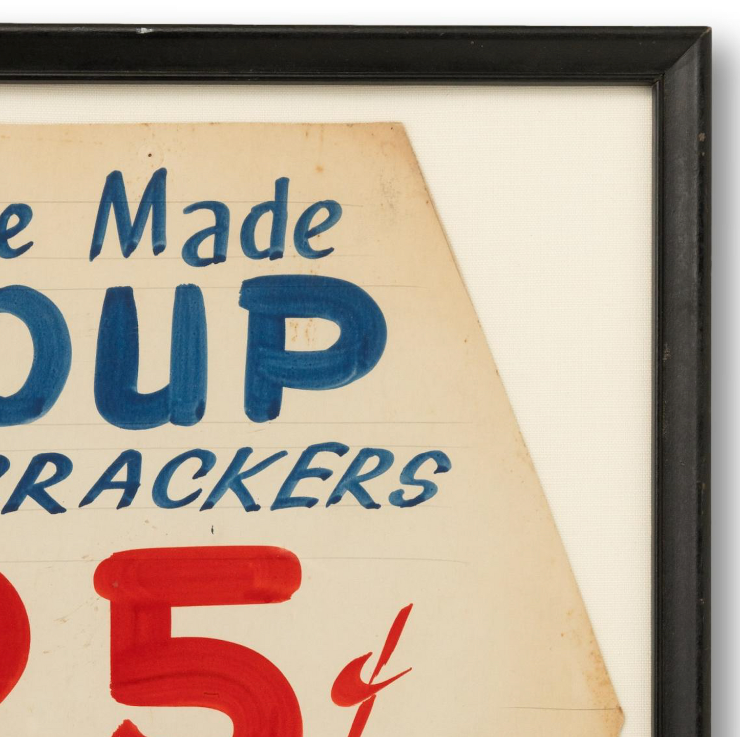Soup and Chowder Sign