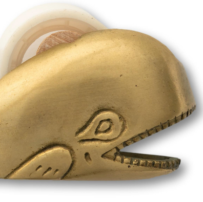 Brass Whale Tape Dispenser