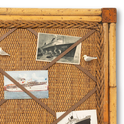 Rattan & Bamboo Bulletin Board