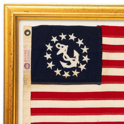Yacht Ensign, Framed
