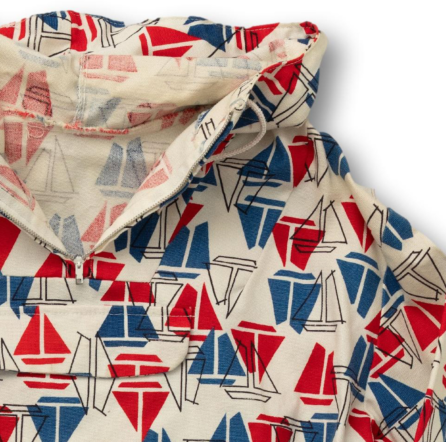 Sailing Print Hoodie