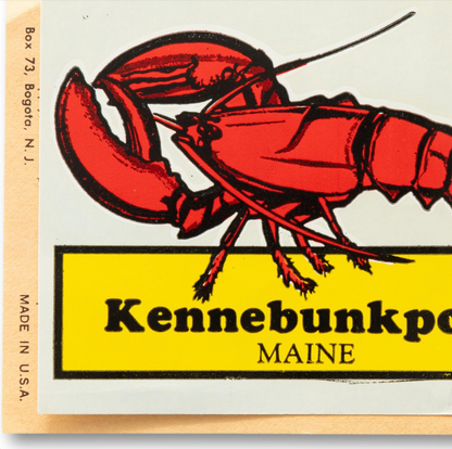 Kennebunkport Lobster Decal