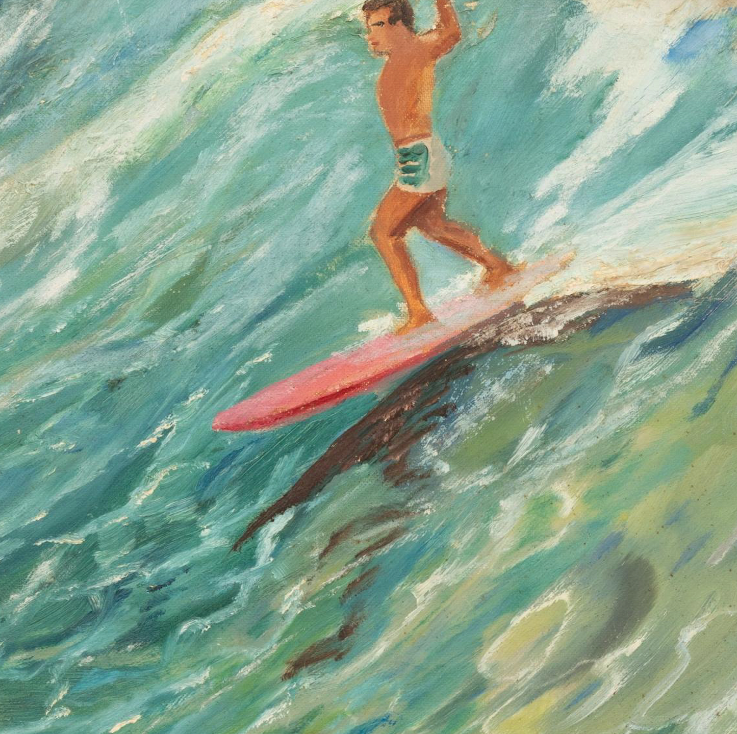 Surfer Painting