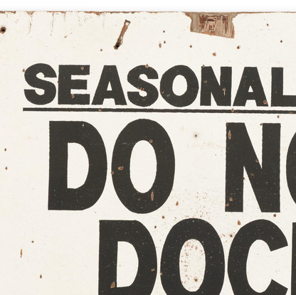 Boat Launch Sign