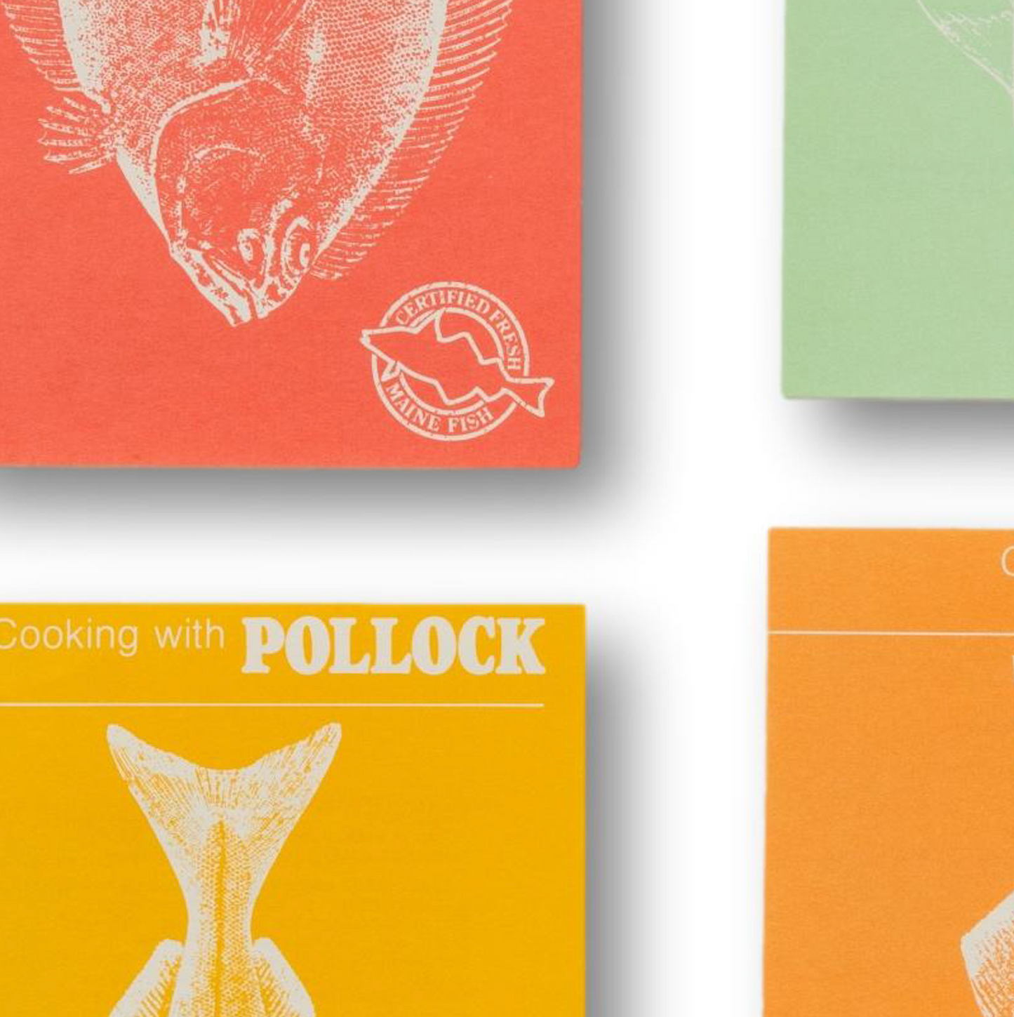 Set of 6 Fish Recipe Brochures