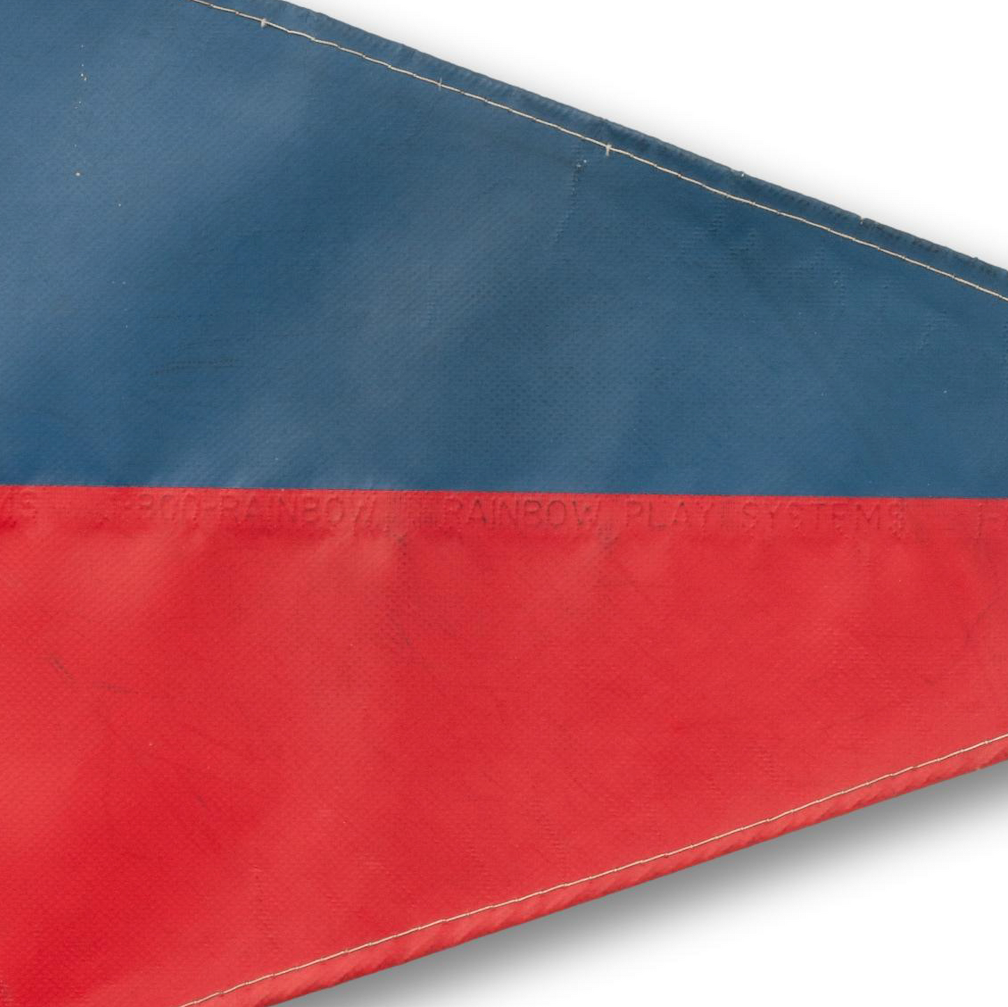 Coated Red & Blue Flag