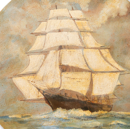 Ship Painting Tray for Wall Mount
