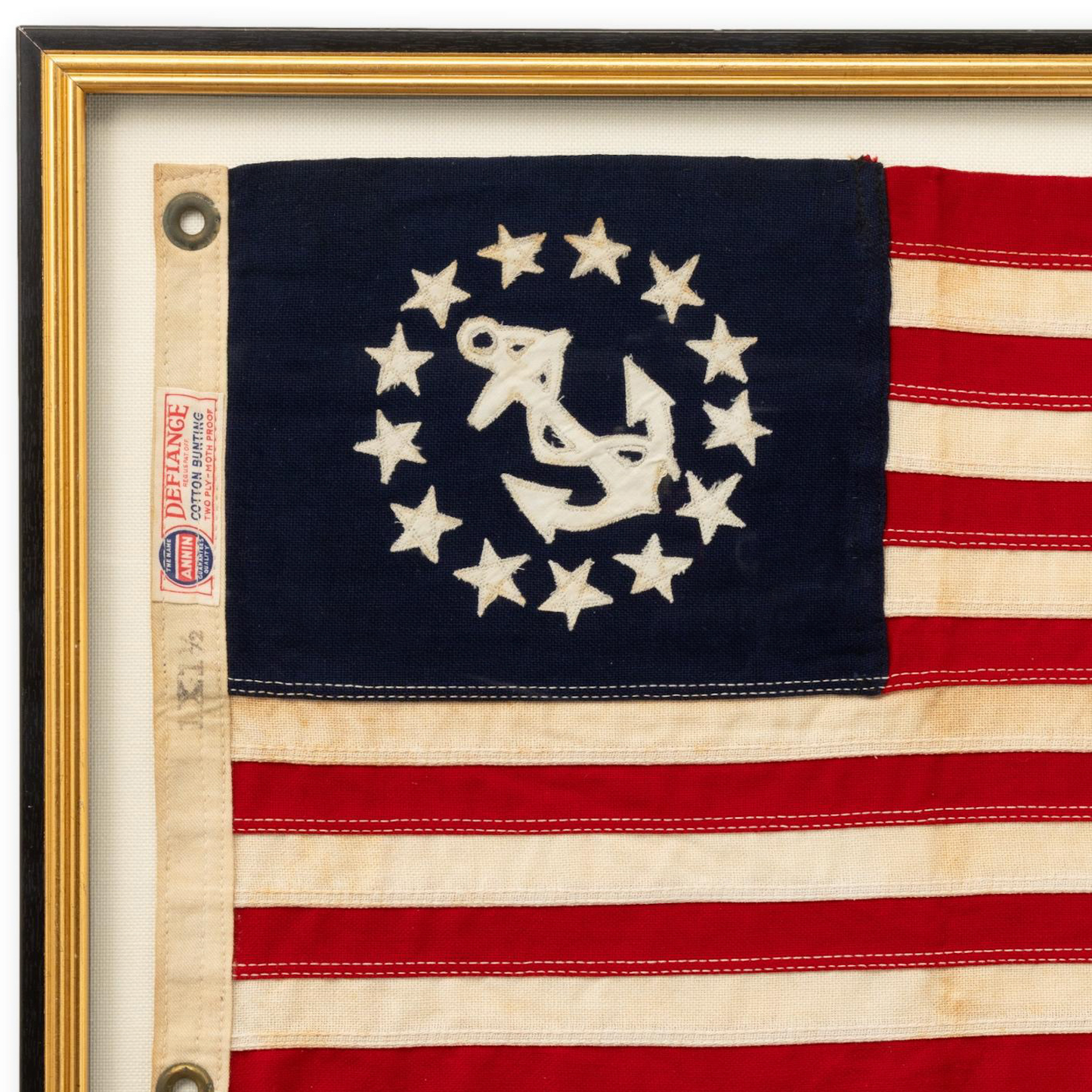Framed Yacht Ensign