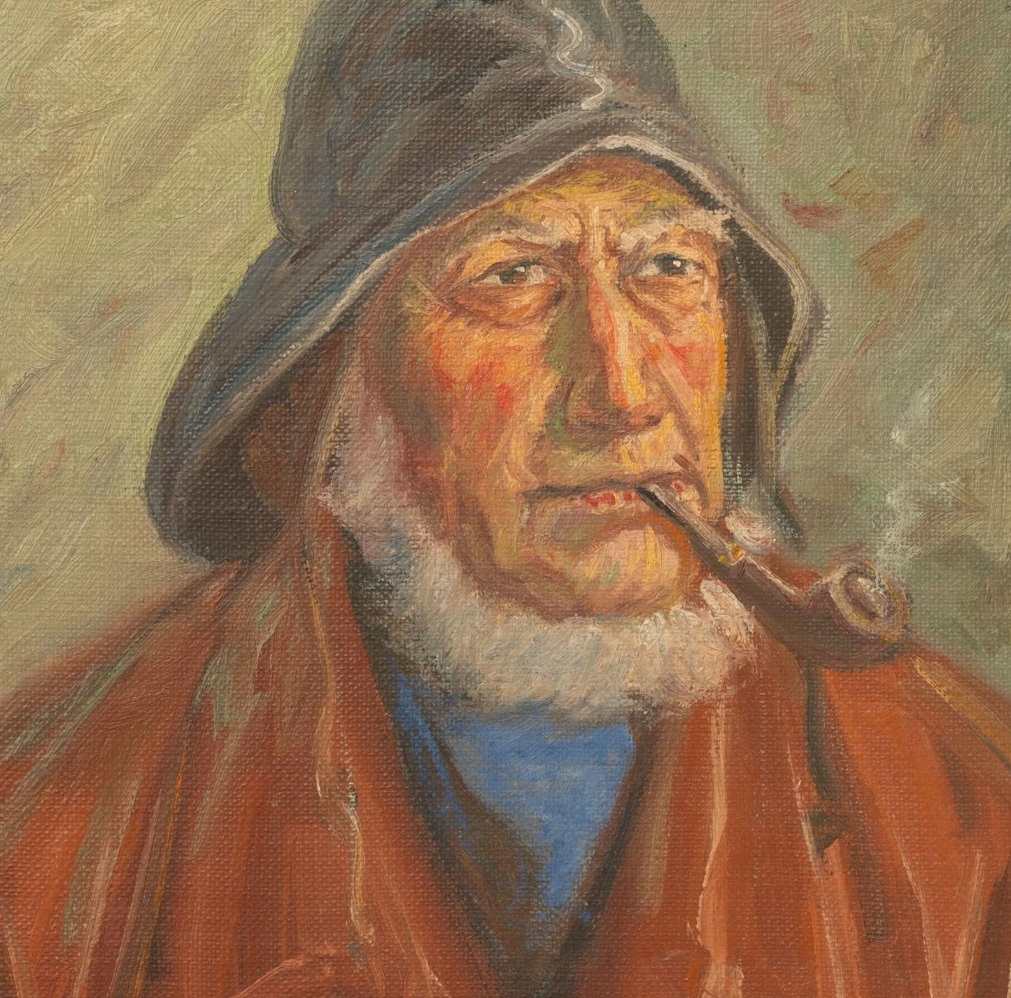 Sea Captain with Pipe
