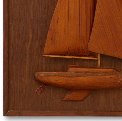 Sailboat Wall Plaque