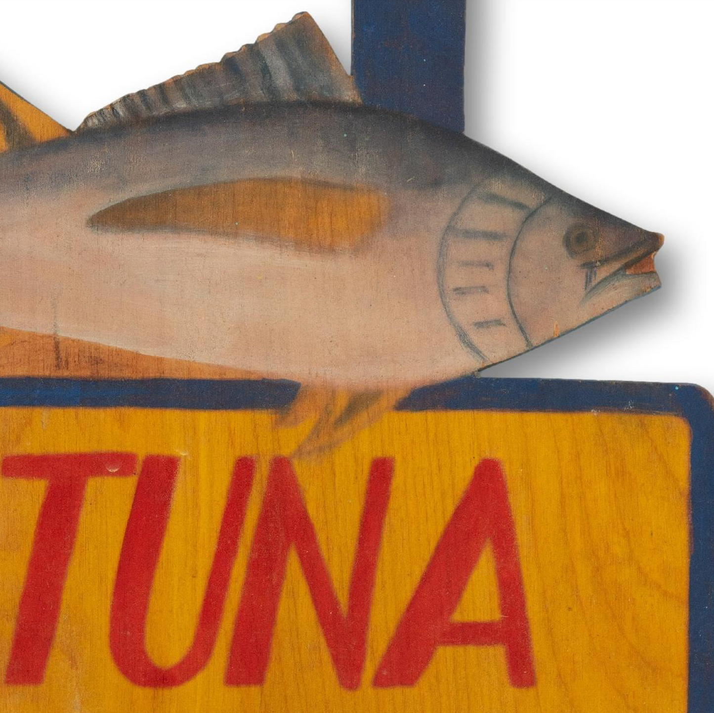 "Ahi Tuna" Wood Sign