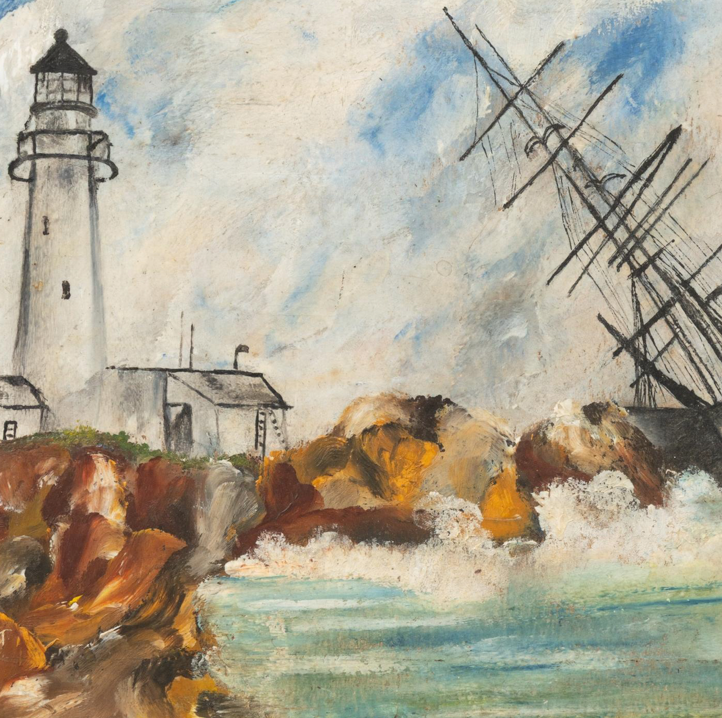 Portland Head Lighthouse Painting