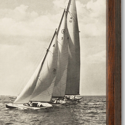 "Trio of Sailboats"
