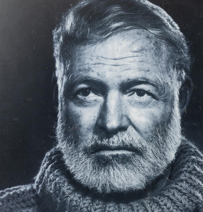 Portrait of Hemmingway