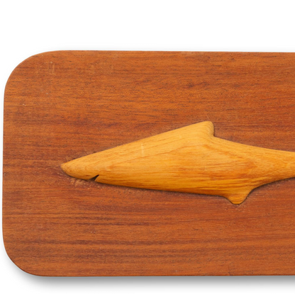 Shark Silhouette on Plaque