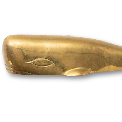 Wide Whale Paperweight or Doorstop