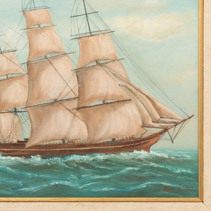 Clipper Ship Painting