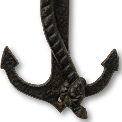 Rope and Anchor Door Knocker