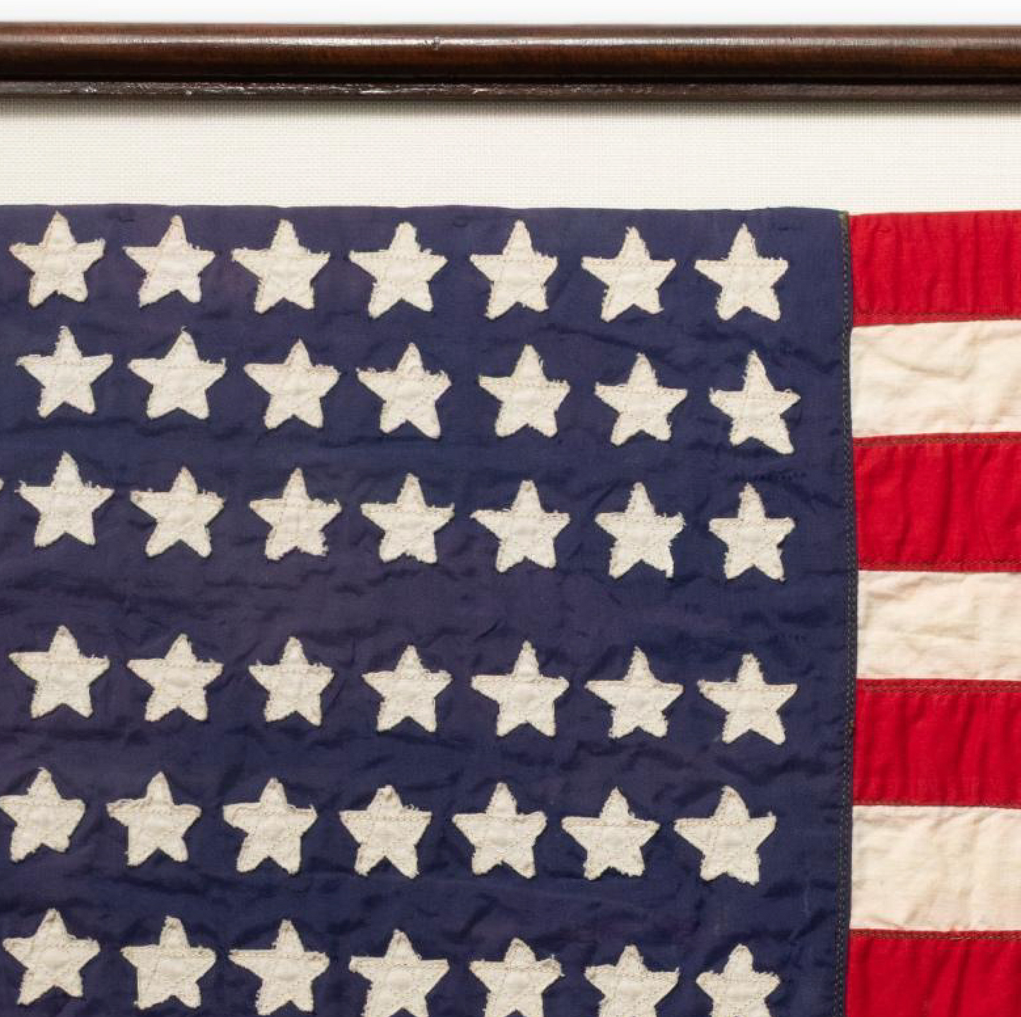 48 Star Quilted American Flag