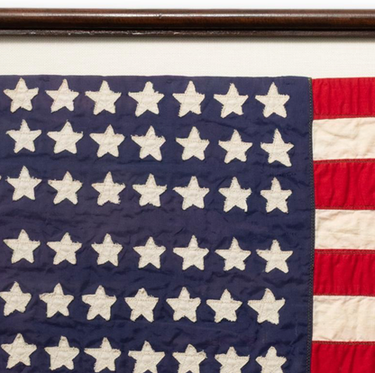 48 Star Quilted American Flag