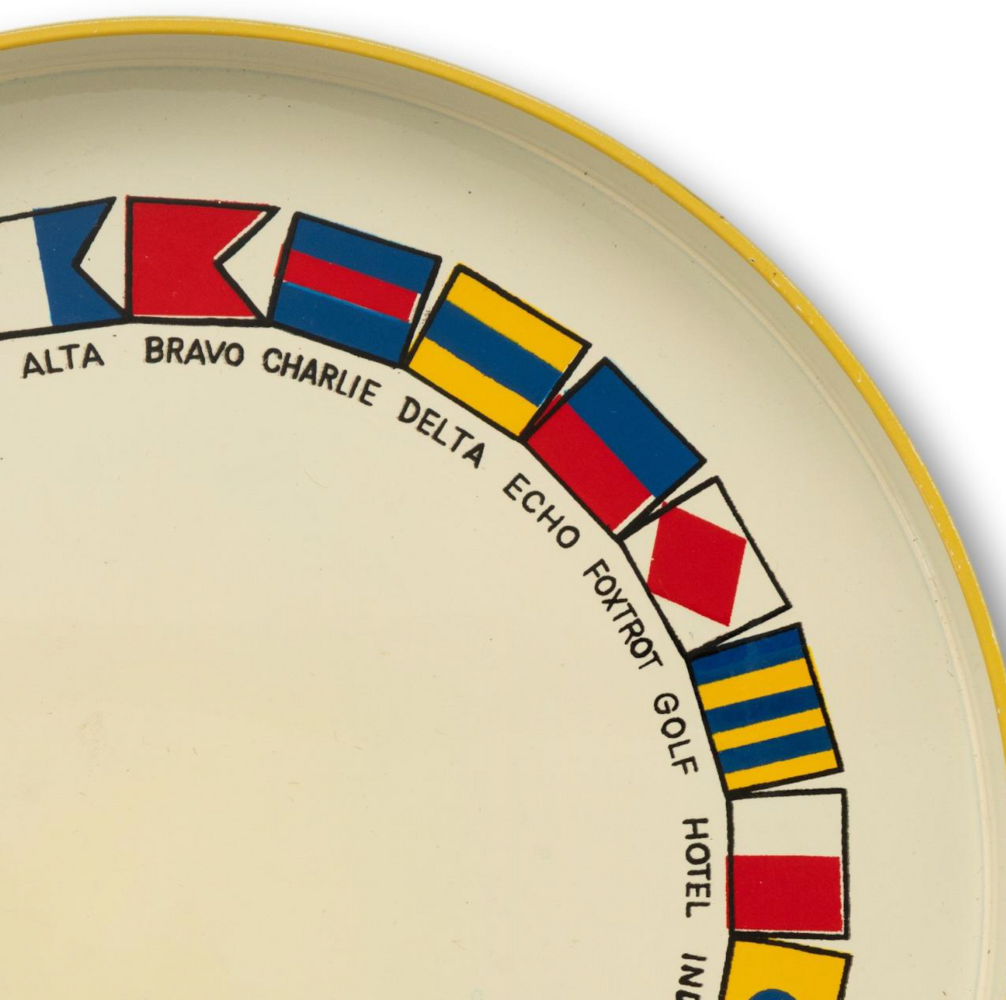 Signal Flag Cocktail Tray