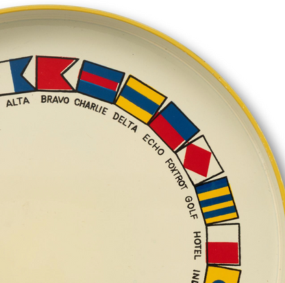 Signal Flag Cocktail Tray