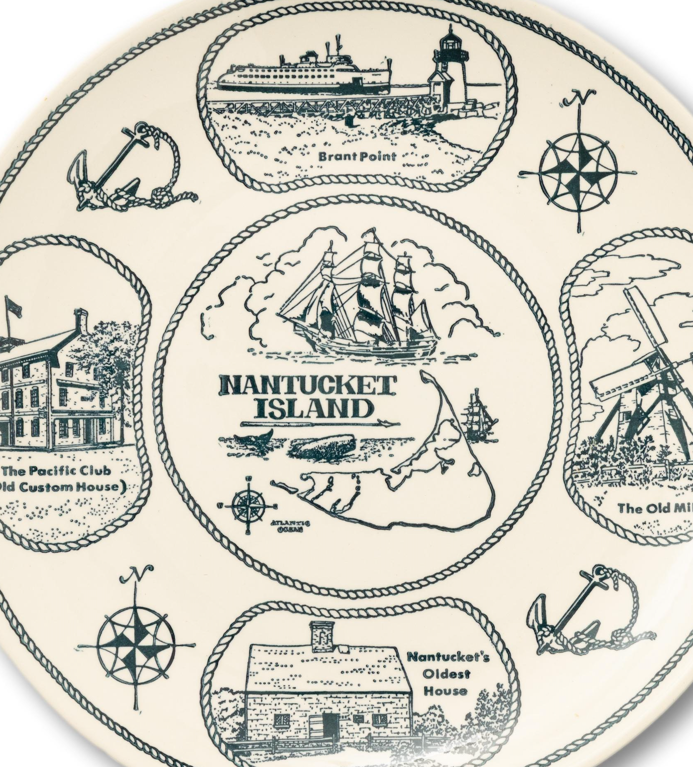 Nantucket Pictorial Plate