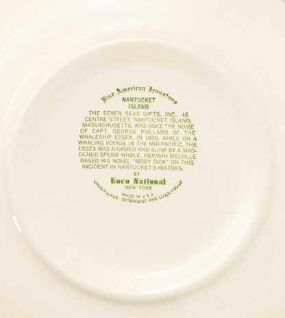 Nantucket Pictorial Plate