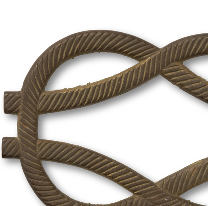 Square Knot Trivet or Wall mount