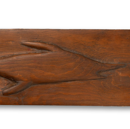 Folk Art Relief Carved Marlin