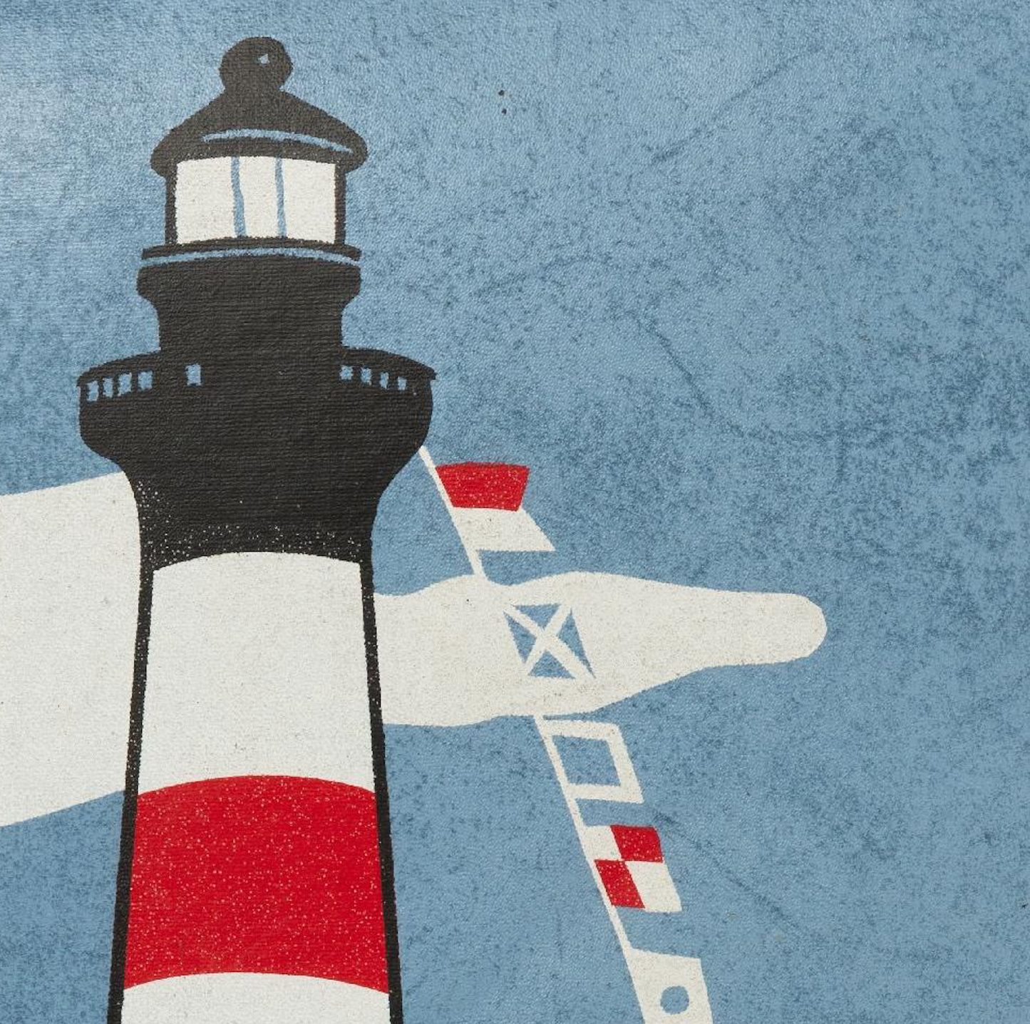 Lighthouse Buoyant Boat Cushion