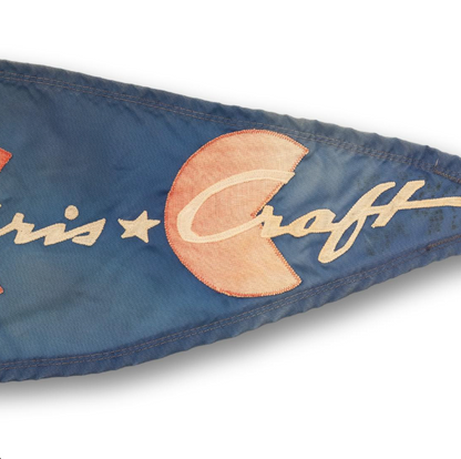Rare Blue Chris Craft Burgee