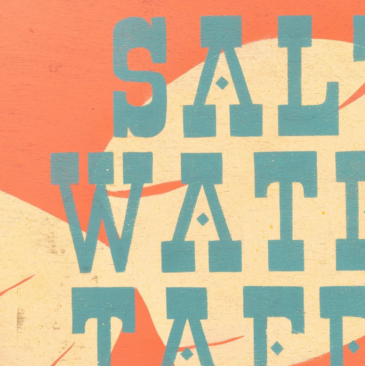 Salt Water Taffy Sign