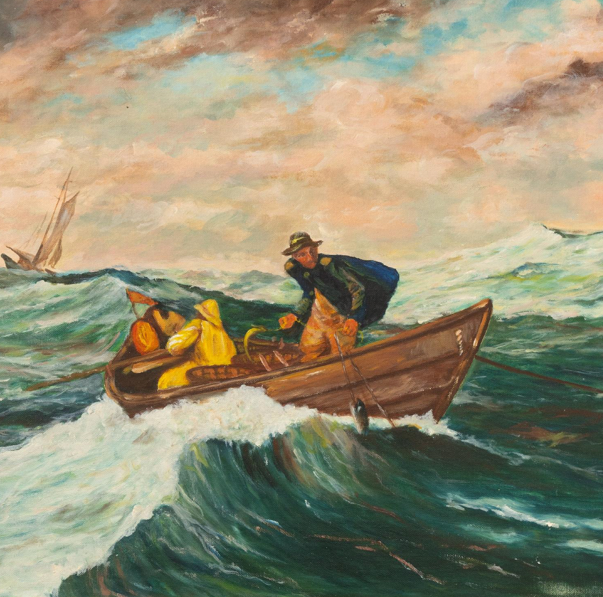 "Before The Storm" Oil Painting