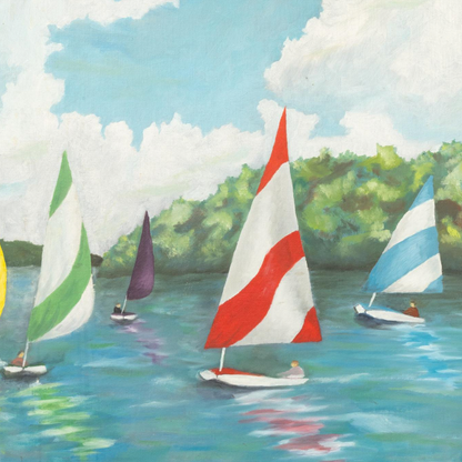 Dinghy Race Painting