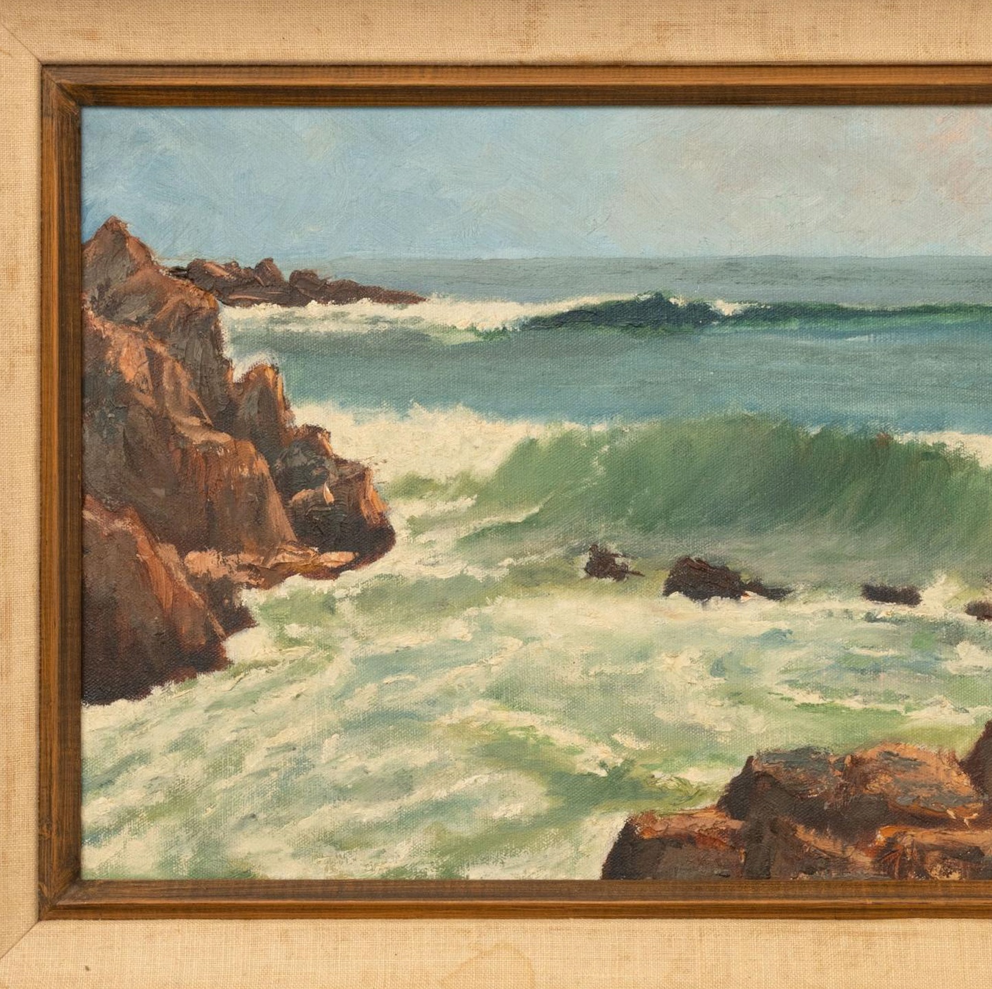 Seascape In the Style of Winslow Homer
