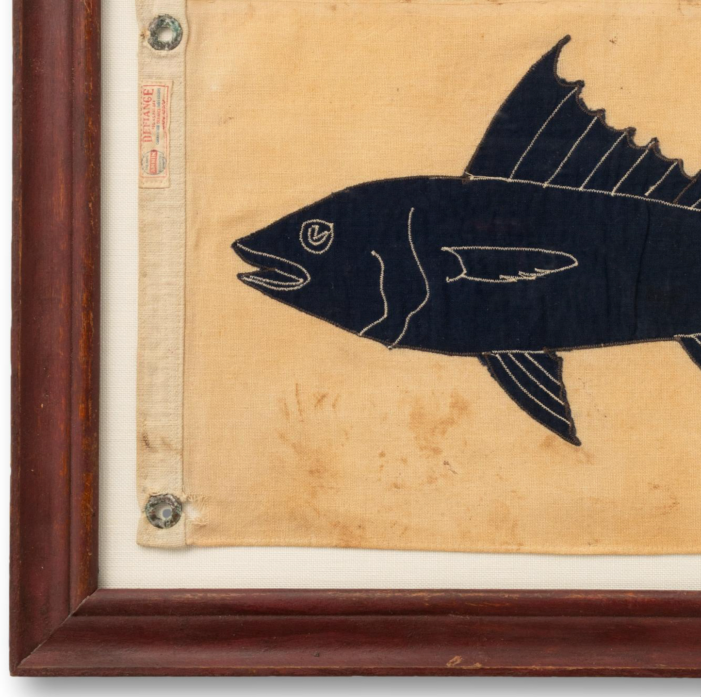 Very Rare Tuna Burgee in Frame