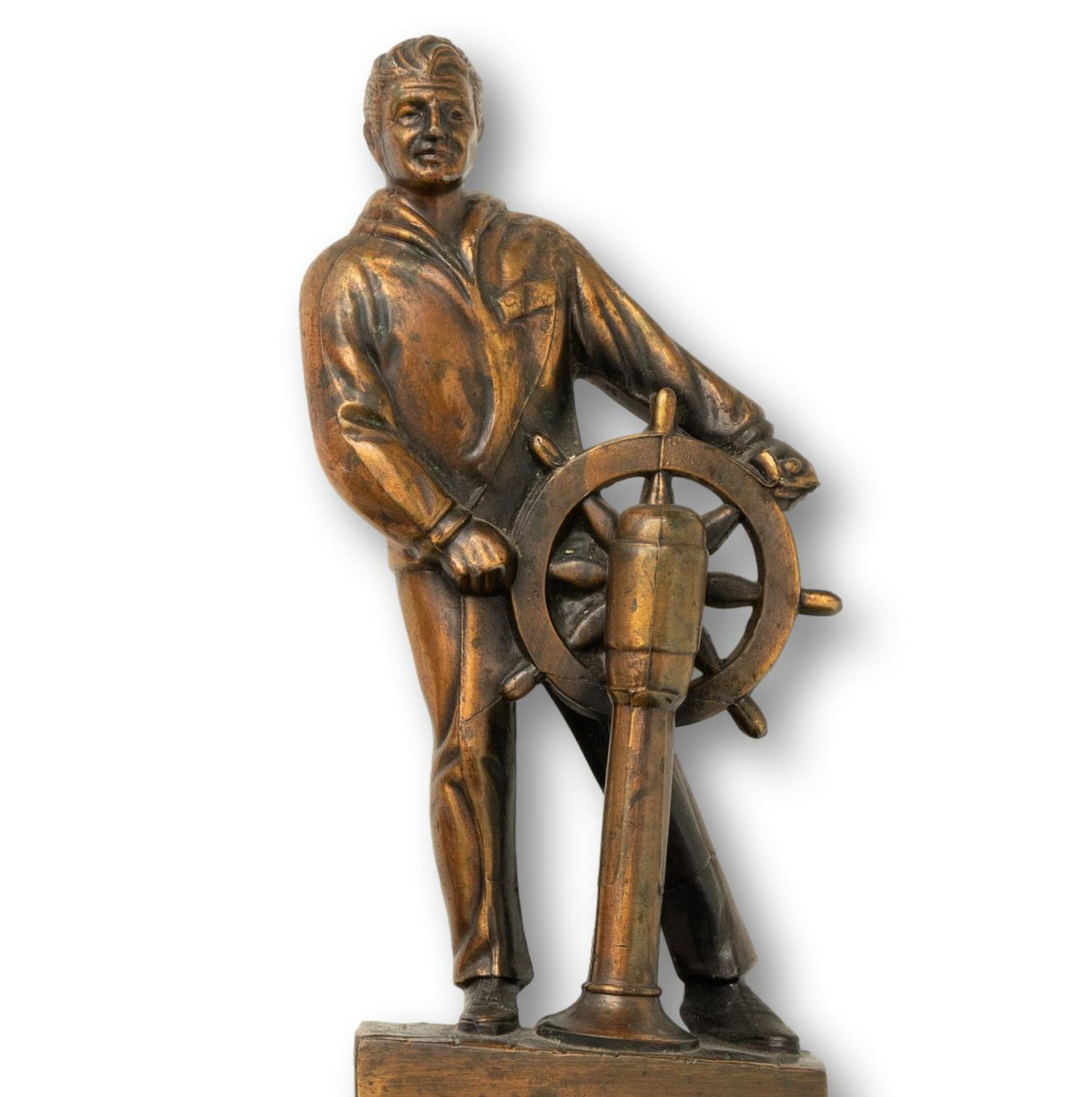 Signed Sailor At The Helm