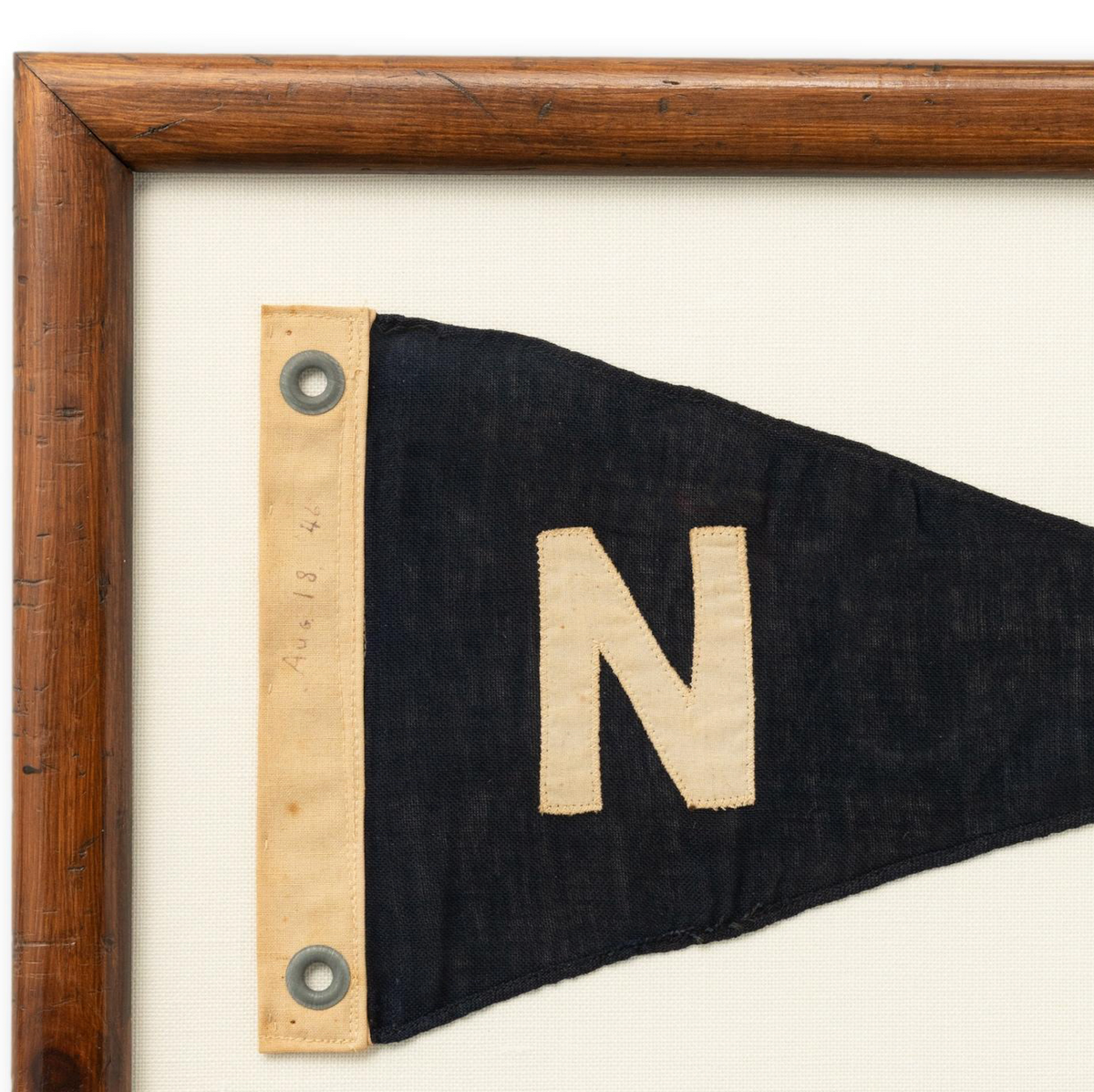 Framed "N" Monogram Burgee