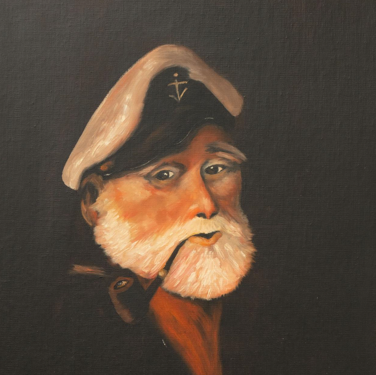 Handsome Sea Captain Painting