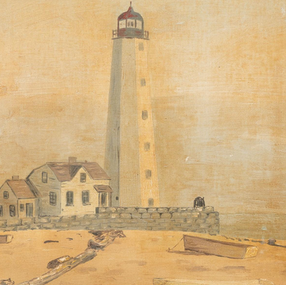 Saybrook Inner Lighthouse Or Lynde Point Lighthouse Painting