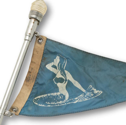 Mermaid Burgee on Pole