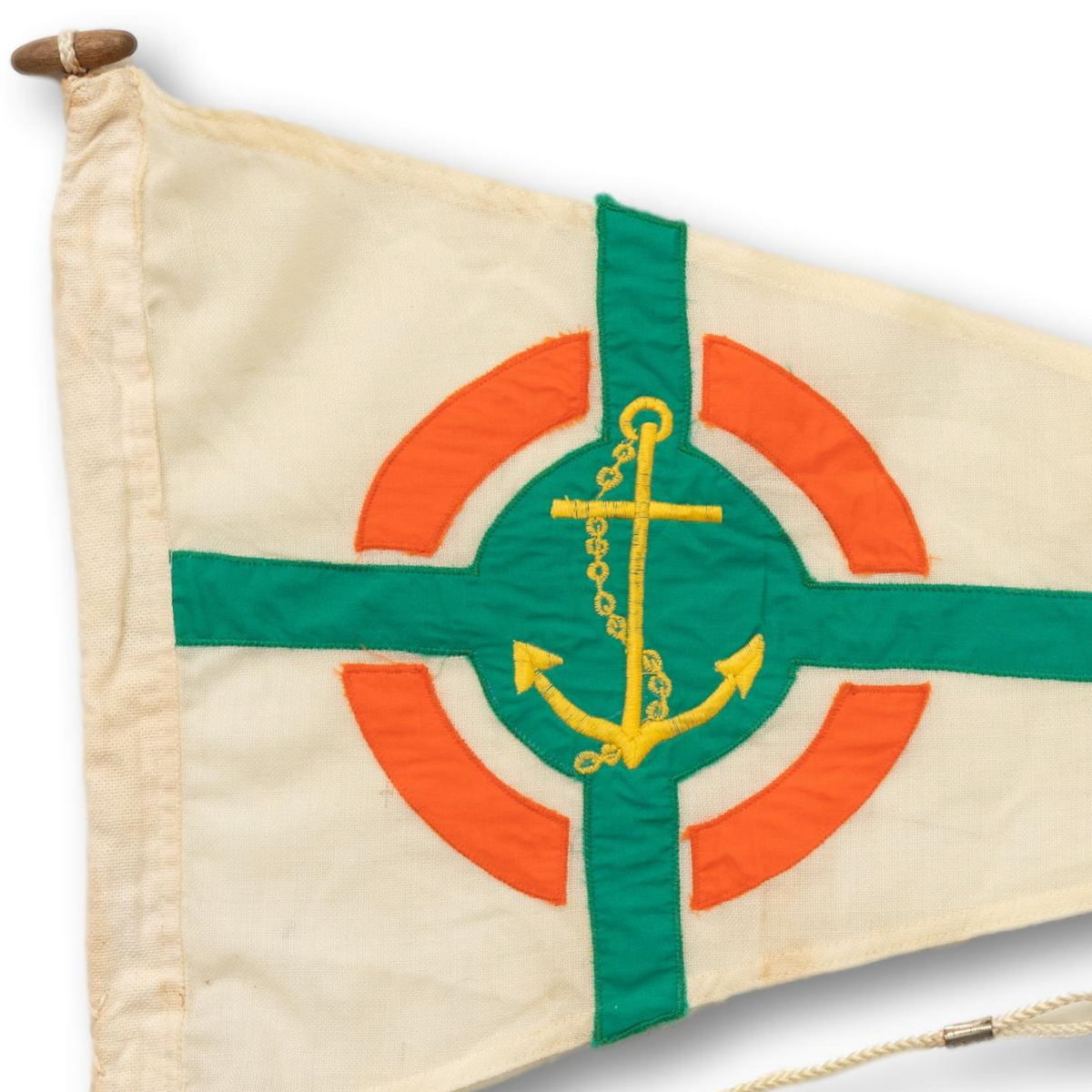 Yacht Burgee w/Irish Linen