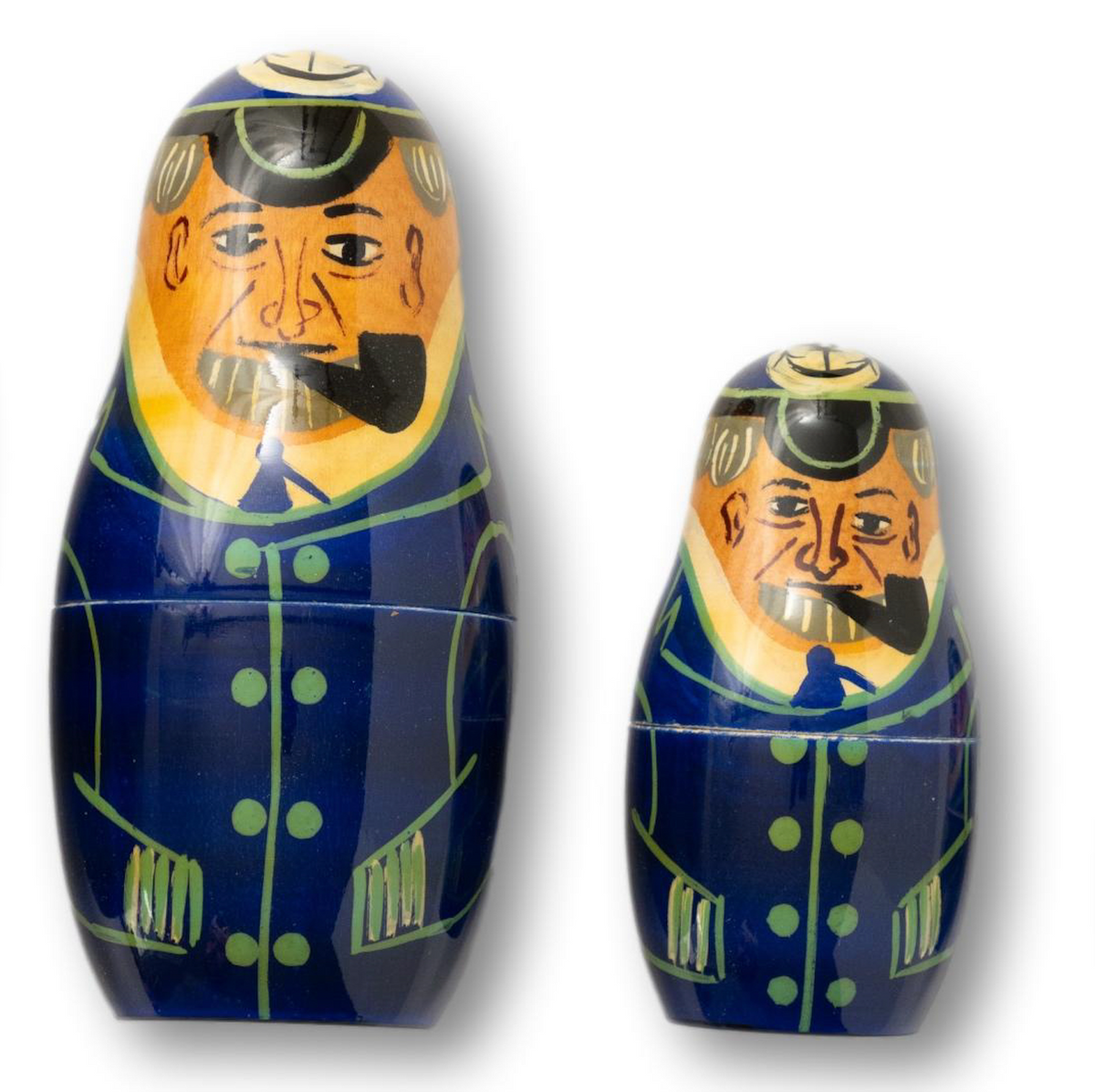 Sea Captain Nesting Dolls
