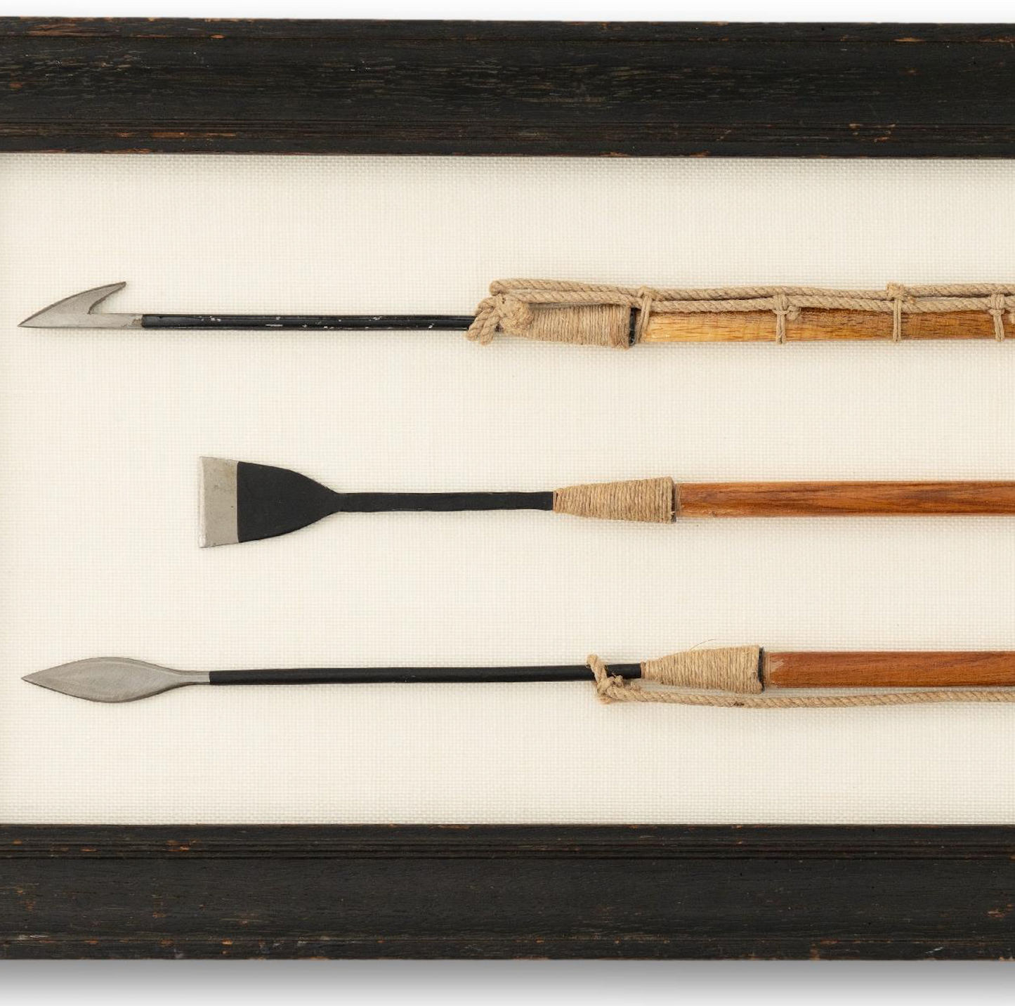Framed Set of Mini Harpoons