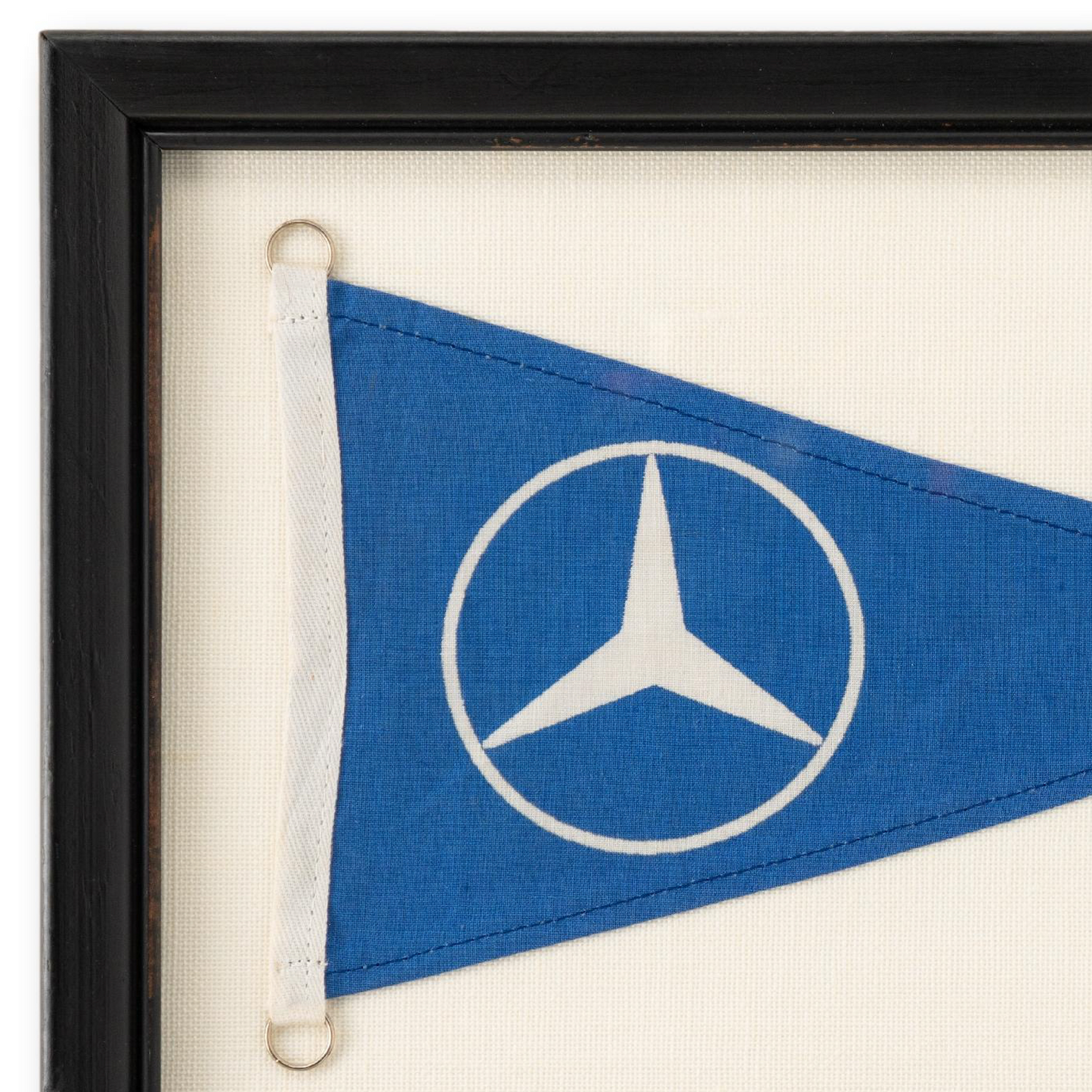 Framed Mercedes Flag
