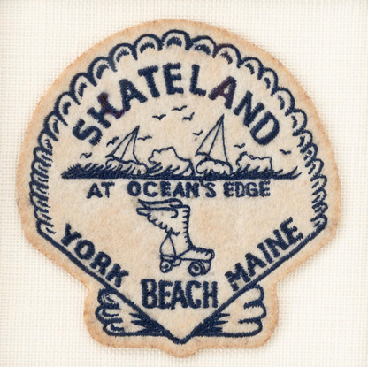 Framed Skateland York Beach Patch