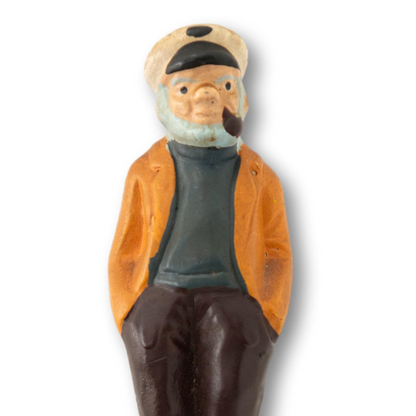 Small Ceramic Fisherman