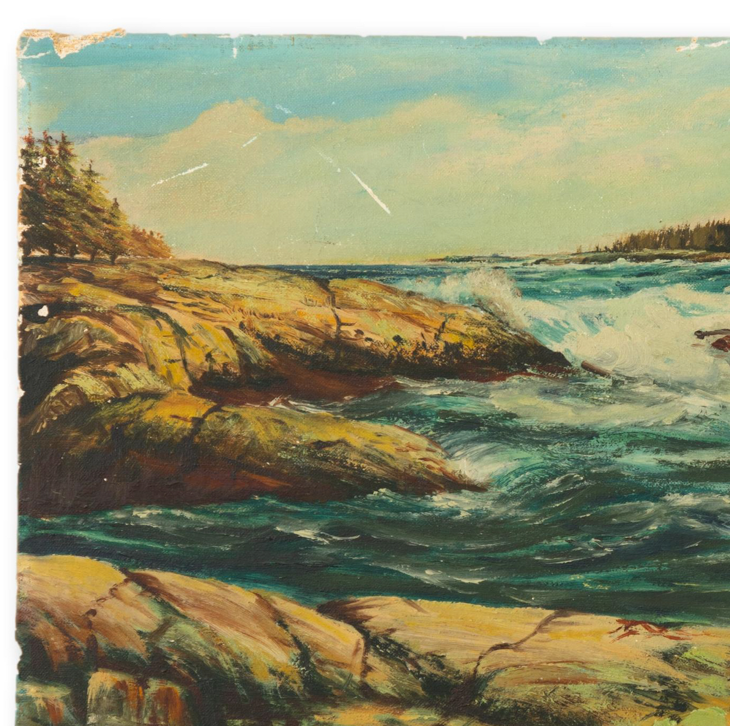 Seascape Oil on Board